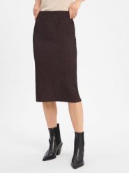 Opus Spódnica - Rilasa Kobiety Sztuczne włókno brązowy, 40. Brązowe spódnice damskie Opus, bez wzorów, z syntetyku, midi. Za 179.95 zł.