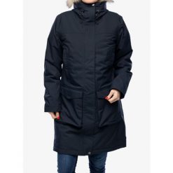 Kurtka zimowa damska Fjallraven Nuuk Lite Parka. Niebieskie kurtki damskie Fjällräven, na zimę, bez wzorów, sportowe, bez kaptura. W wyprzedaży za 1,944.25 zł.