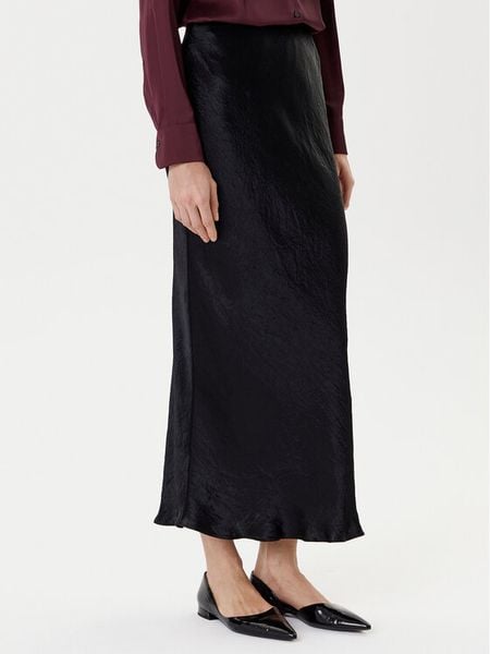 Marella Spódnica midi Pomez 2525106041 Czarny Regular Fit. Czarne spódnice damskie Marella, bez wzorów, z syntetyku, midi. Za 319.99 zł.