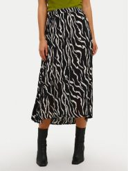 Kaffe Spódnica midi Amber 10508267 Czarny Regular Fit. Czarne spódnice damskie Kaffe, bez wzorów, z wiskozy, midi. Za 129.99 zł.