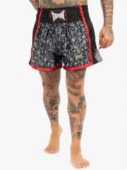 Szorty do boksu tajskiego Tapout Camino. Czarne szorty męskie TAPOUT, m, bez wzorów, z poliesteru, eleganckie. Za 245.50 zł.