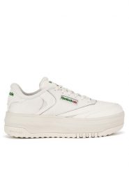 Reebok Sneakersy Club C Extra 100208011 Beżowy. Brązowe buty sportowe dziewczęce Reebok, bez wzorów, ze skóry, bez zapięcia. Za 199.99 zł.