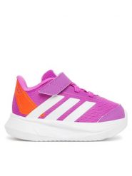 Adidas Sneakersy Duramo 2.0 JI2143 Różowy. Czerwone buty sportowe dziewczęce Adidas, bez wzorów, z materiału, bez zapięcia. Za 119.99 zł.