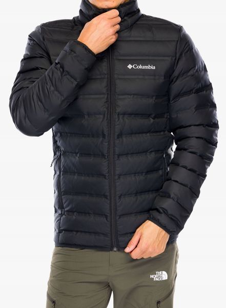 Kurtka męska Columbia Lake 22 II Down Hooded Jacket 2086314010 Czarne L. Czarne kurtki męskie Columbia, l, bez wzorów, bez kaptura. Za 403.90 zł.