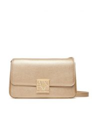 Armani Exchange Torebka XW002171 AF19895 F1020 Złoty. Żółte torebki do ręki damskie Armani Exchange, bez wzorów, ze skóry, bez dodatków. Za 564.99 zł.