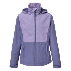 Dziewczęca kurtka turystyczna Martes Essentials Ganmore. Fioletowe kurtki i płaszcze dla dziewczynek MARTES ESSENTIALS, bez wzorów, z poliesteru, bez kaptura. Za 138.10 zł.