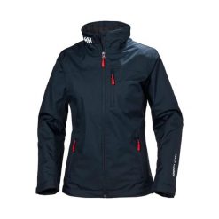 Kurtka damska Helly Hansen crew midlayer. Niebieskie kurtki damskie Helly Hansen, s, bez wzorów, bez kaptura. W wyprzedaży za 600.00 zł.