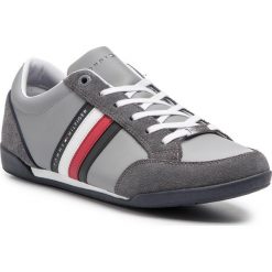 Sneakersy TOMMY HILFIGER - Corporate Material Mix Cupsole FM0FM02046 Steel Grey 039. Półbuty na co dzień męskie Tommy Hilfiger. W wyprzedaży za 359.00 zł.