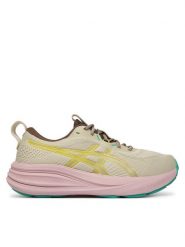 Asics Buty do biegania Gel-Pulse 17 Tr 1012C044 Écru. Białe obuwie sportowe damskie Asics, bez wzorów, z meshu, do biegania. Za 489.99 zł.