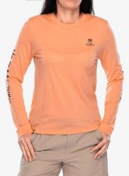 Bluza termoaktywna damska Mons Royale Icon Relaxed LS. Brązowe bluzy damskie Mons Royale, s, bez wzorów, z elastanu, bez kaptura. Za 274.99 zł.
