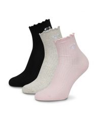 Roxy Skarpety długie AS_ROXY_01Z_AW26 (3-PACK) Różowy. Czerwone bielizna dla dziewczynek Roxy, bez wzorów, z bawełny. Za 34.99 zł.