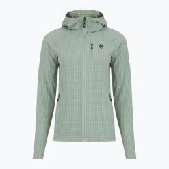 Bluza trekkingowa damska Black Diamond Coefficient Storm. Zielone bluzy damskie Black Diamond, bez wzorów, bez kaptura, wspinaczkowe. Za 589.99 zł.
