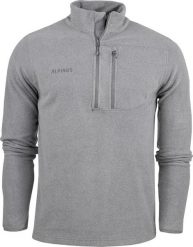 Alpinus Bluza polarowa męska Alpinus Kerkis 1/3 zipper szara Tactical MK18894 S. Szare bluzy męskie Alpinus, m, bez wzorów, z polaru, bez kaptura. Za 172.17 zł.