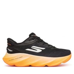 Buty do biegania Skechers. Czarne buty sportowe męskie Skechers, bez zapięcia, do biegania. Za 730.99 zł.