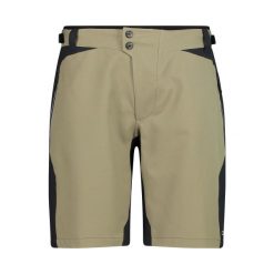 Spodenki męskie rowerowe CMP 33C6867. Brązowe krótkie spodenki sportowe męskie CMP, m, bez wzorów, z tkaniny, rowerowe. Za 333.00 zł.