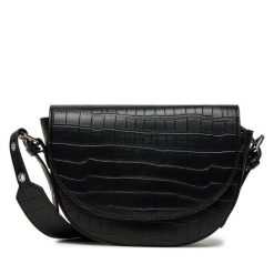 Torebka DeeZee. Czarne listonoszki damskie DeeZee, bez wzorów, bez dodatków. Za 119.99 zł.