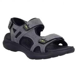 Buty do chodzenia męskie CMP Emby Hiking. Czarne sandały męskie CMP, z materiału, bez zapięcia. Za 308.00 zł.