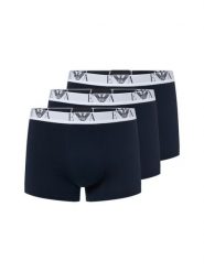 Emporio Armani Bokserki w 3-paku Mężczyźni Bawełna niebieski, L. Niebieskie bokserki męskie Emporio Armani, l, bez wzorów, z bawełny. Za 229.95 zł.
