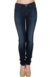 SPODNIE DAMSKIE LEE SCARLETT DARK FADE L526EWXB. Niebieskie spodnie materiałowe damskie Lee, l, bez wzorów. W wyprzedaży za 69.99 zł.