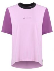 Koszulka damska Loamer. Czerwone koszulki sportowe damskie Vaude, bez wzorów, z materiału, bez kołnierzyka, bez ramiączek, na fitness i siłownię. Za 219.00 zł.