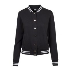Kurtka Damska Typu Varsity. Czarne kurtki damskie Urban Classics, xs, bez wzorów, bez kaptura. Za 153.99 zł.