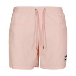 Męskie Szorty Kąpielowe Block. Czerwone krótkie spodenki sportowe męskie Urban Classics, m, bez wzorów. Za 95.99 zł.