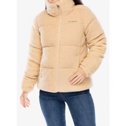 Kurtka Kobieta COLUMBIA Puffect™ Sherpa. Brązowe kurtki damskie Columbia, m, bez wzorów, bez kaptura, trekkingowe. Za 449.99 zł.