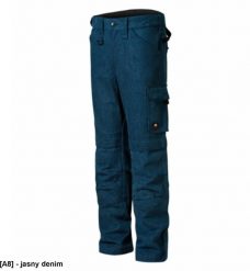 RIMECK - ADLER - - Jeansy robocze męskie, g/m, % bawełna, Cordura jasny denim 58 long. Jeansy męskie RIMECK, sportowe. Za 193.72 zł.