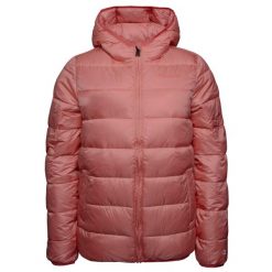 Kurtka uniwersalna dziewczęca Champion Hooded. Czerwone kurtki i płaszcze dla dziewczynek Champion, na zimę, bez wzorów, z poliamidu, z kapturem. Za 137.19 zł.