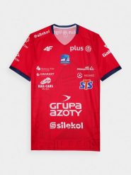 4F Koszulka replika jubileuszowa z sezonu 2023/24 męska 4F x Grupa Azoty ZAKSA KK - multikolor 3XL. T-shirty męskie 4f, l, bez wzorów, z dzianiny, retro, bez kołnierzyka. W wyprzedaży za 69.99 zł.