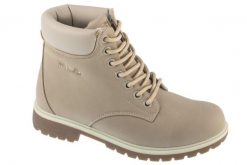 Trapery damskie, Wmn Maverick Mid. Brązowe śniegowce i trapery damskie Fila, z materiału. Za 239.99 zł.