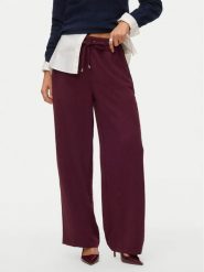 Vero Moda Spodnie dresowe Esme 10338748 Bordowy Regular Fit. Czerwone spodnie dresowe damskie Vero Moda, xl, bez wzorów, z dresówki. Za 179.99 zł.