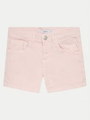 NAME IT Szorty jeansowe Nkfrose 13212157 Różowy Regular Fit. Czerwone spodenki dla dziewczynek Name it, bez wzorów, z bawełny. Za 59.99 zł.