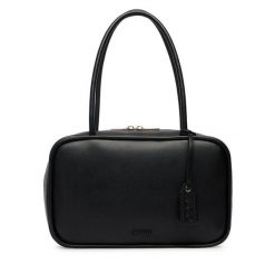 Torebka HUGO. Czarne torebki do ręki damskie Hugo, bez wzorów, klasyczne, bez dodatków. Za 629.99 zł.