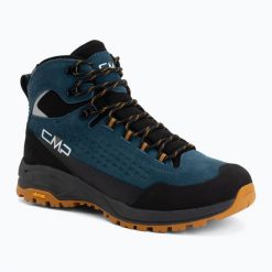 Buty turystyczne CMP Vertyx Mid. Niebieskie trekkingi męskie CMP, trekkingowe. Za 519.99 zł.