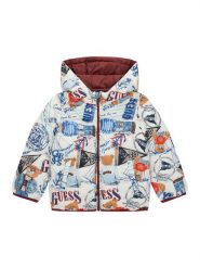 Guess Kurtka przejściowa N6RL00 WCFM2 Kolorowy Classic Fit. Kurtki i płaszcze dla chłopców Guess, z aplikacjami, z syntetyku, bez kaptura. Za 349.99 zł.