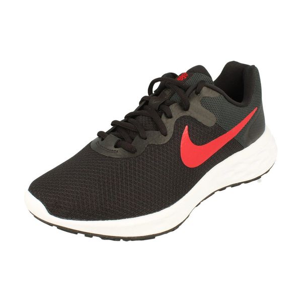 Buty do biegania na co dzień męskie NIKE REVOLUTION 6 dla aktywnych. Czarne buty sportowe męskie Nike, bez zapięcia, do biegania, nike revolution. Za 300.99 zł.