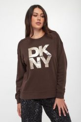Bluza damska DKNY. Bluzy damskie DKNY, s, bez wzorów, bez kaptura. Za 439.00 zł.