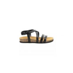 Sandały KICKERS 931650 50 Czarny. Czarne sandały damskie Kickers, bez wzorów, ze skóry, bez obcasa, bez zapięcia. Za 297.99 zł.