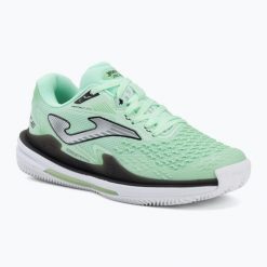 Buty do tenisa damskie Joma Ace Lady C. Zielone obuwie sportowe damskie Joma, bez wzorów, z materiału, tenisowe. Za 489.99 zł.