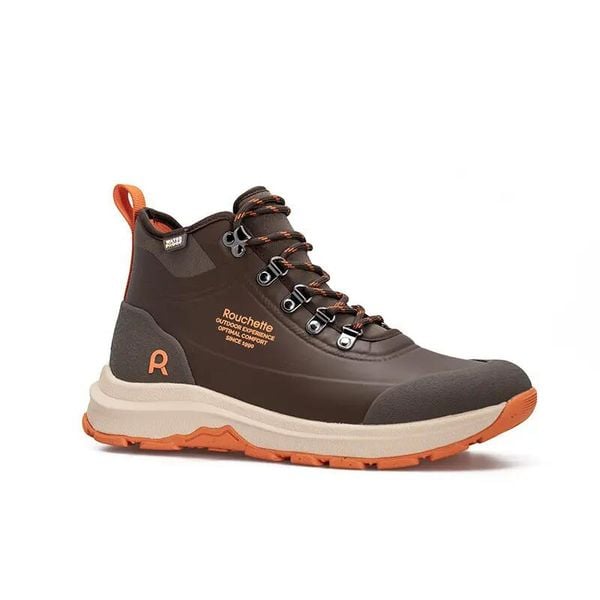 Buty trekkingowe Rouchette Ulysse plus. Brązowe trekkingi męskie ROUCHETTE, trekkingowe. Za 579.00 zł.