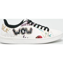 Desigual - Buty. Szare obuwie sportowe damskie Desigual, z materiału. W wyprzedaży za 319.90 zł.