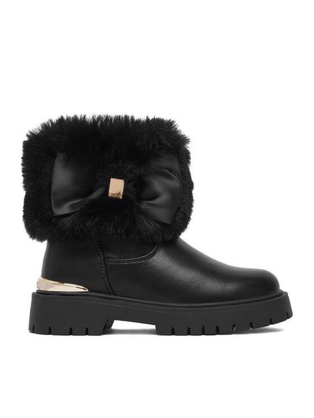 Guess Kids Botki CEO-CS6819-01 Czarny. Czarne botki dziewczęce Guess Kids, bez zapięcia. Za 199.99 zł.