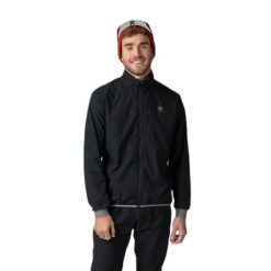 Kurtka narciarska Rossignol Active Versatile XC. Czarne kurtki męskie Rossignol, m, bez wzorów, z materiału, klasyczne, bez kaptura. Za 531.70 zł.