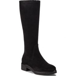 Kozaki UNISA - Darek F18 St Black. Czarne kozaki damskie marki Unisa, z materiału. W wyprzedaży za 379.00 zł.