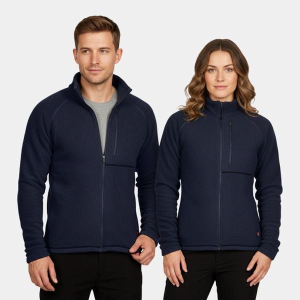 Bluza Primaloft męska Alpinus Bjoreio. Niebieskie bluzy męskie Alpinus, m, bez wzorów, z materiału, bez kaptura. Za 399.00 zł.