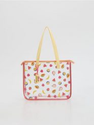 Przezroczysta torba shopper - wielobarwny. Torby i plecaki dziecięce Reserved. Za 49.99 zł.