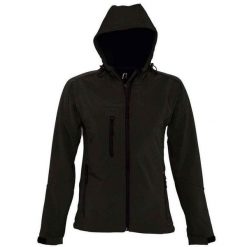 Kurtka Damska Replay Soft Shell. Czarne kurtki sportowe damskie SOL'S, s, bez wzorów, bez kaptura, trekkingowe. Za 281.99 zł.