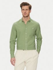 Blend Koszula 20718400 Zielony Regular Fit. Zielone koszule męskie Blend, m, bez wzorów, z bawełny, bez kołnierzyka, bez ramiączek. Za 129.99 zł.