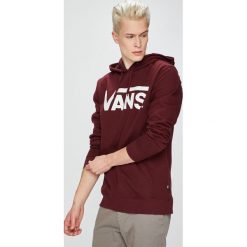 Vans - Bluza. Szare bluzy męskie Vans, z nadrukiem, z bawełny. W wyprzedaży za 229.90 zł.